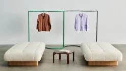 HAY Colour Rack, klädhängare, S-form, svart