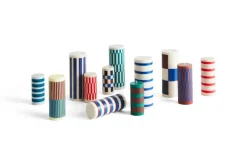 HAY Column ljus, L, ljusgrå - grön