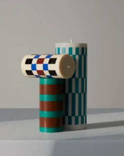 HAY Column ljus, L, ljusgrå - grön