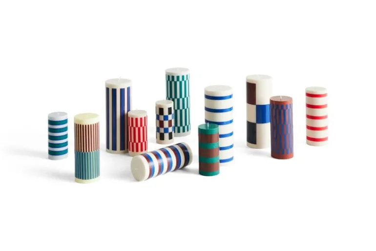 HAY Column ljus, S, grön - brun