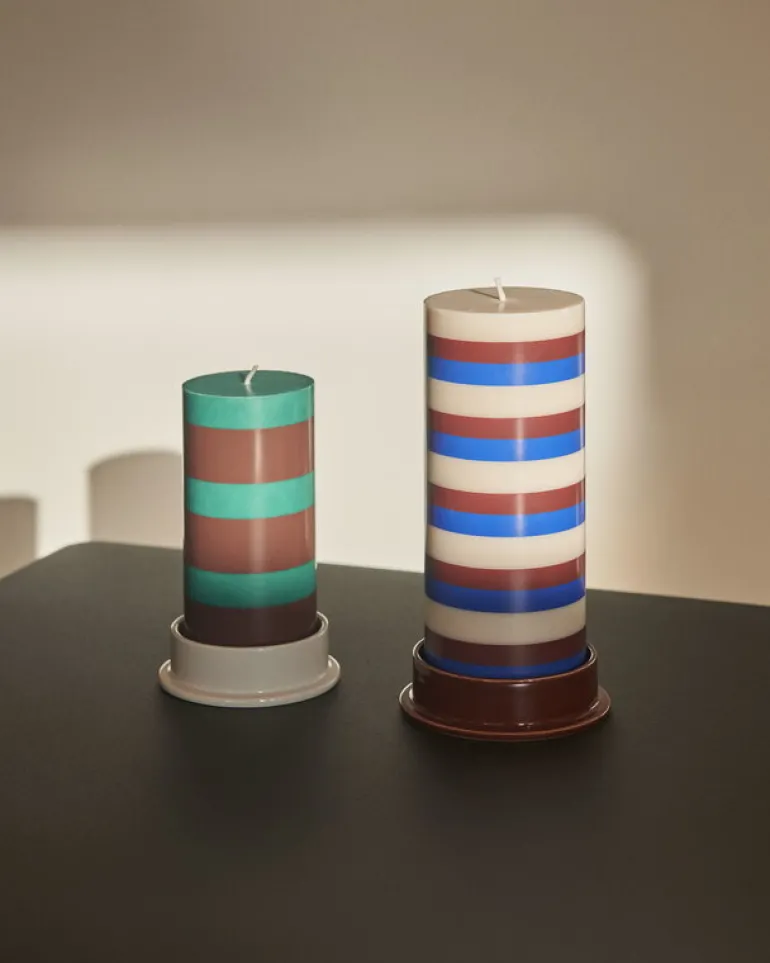 HAY Column ljus, S, grön - brun