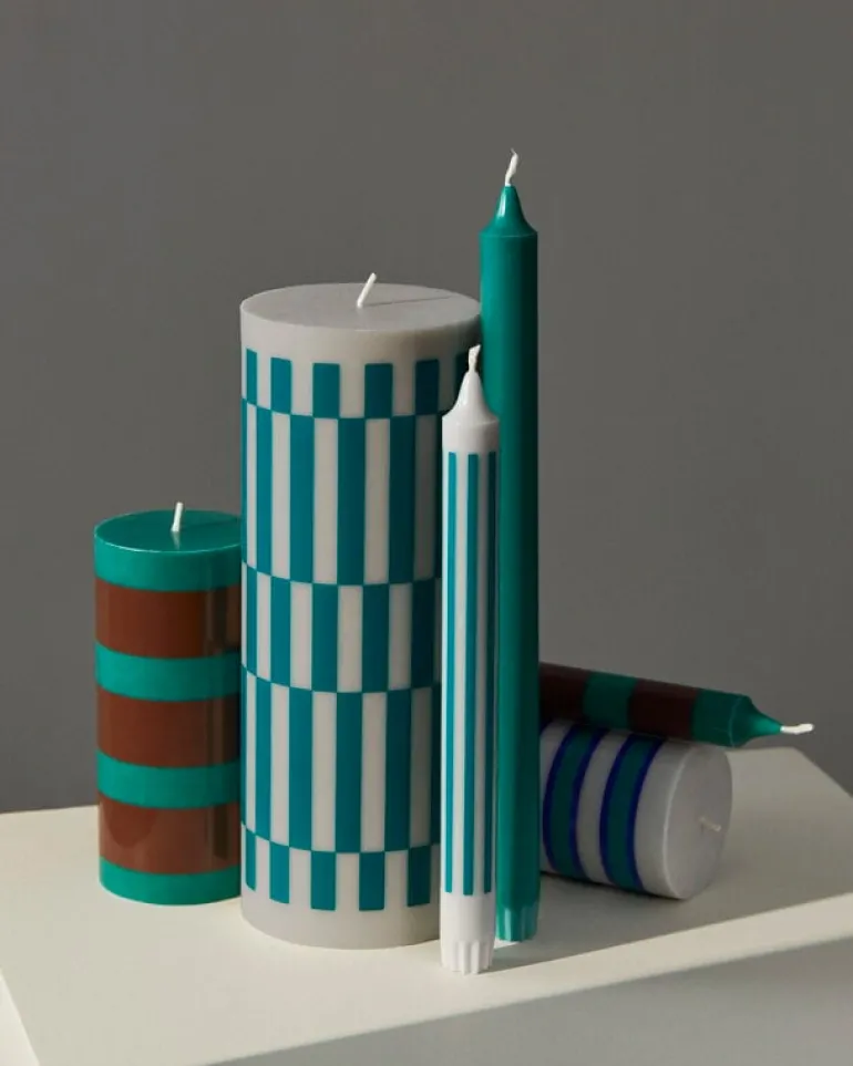 HAY Column ljus, S, grön - brun