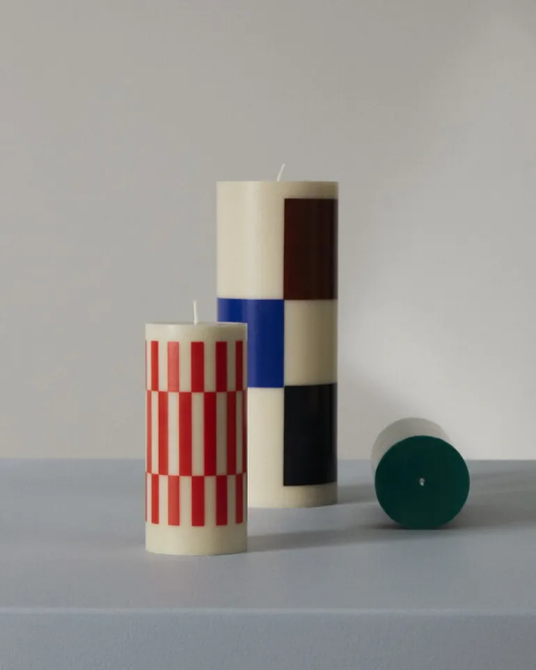 HAY Column ljus, S, grön - brun