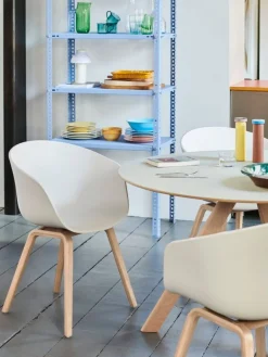 HAY CPH20 2.0 bord, 120 cm, lackad ek - vit laminat