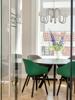 HAY CPH20 2.0 bord, 120 cm, svart ek - svart ekfaner