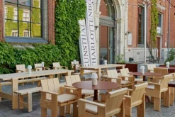 HAY Crate dyna för matstol, beige