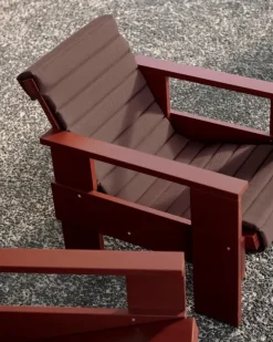 HAY Crate fåtölj, iron red