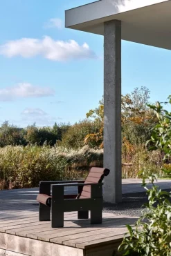 HAY Crate fåtölj, iron red