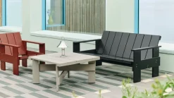 HAY Crate fåtölj, iron red