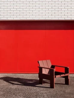 HAY Crate fåtölj, iron red