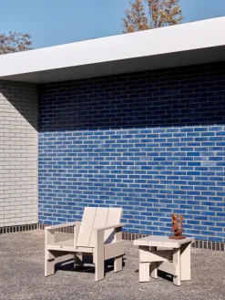 HAY Crate Low bord, 45 x 45 cm, London fog