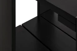 HAY Crate Low bord, 45 x 45 cm, svart