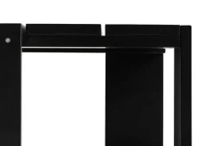 HAY Crate Low bord, 45 x 45 cm, svart