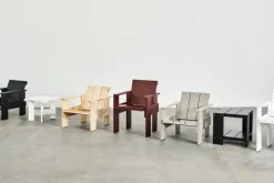 HAY Crate Low bord, 45 x 45 cm, vit