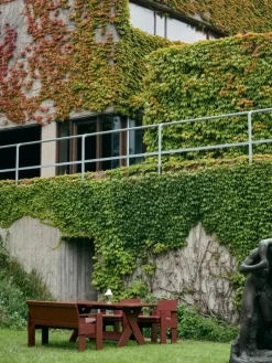 HAY Crate matstol, iron red