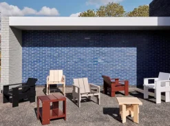 HAY Crate matstol, lackad furu