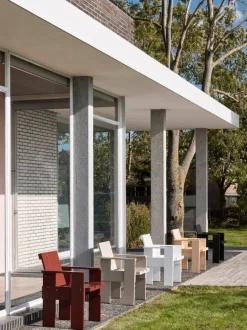 HAY Crate matstol, London fog