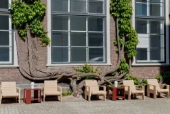 HAY Crate Quilted dyna för fåtölj, beige