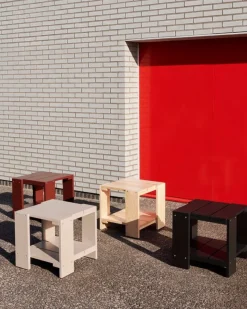 HAY Crate sidobord, 49,5 x 49,5 cm, lackad furu