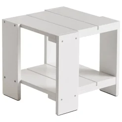 HAY Crate sidobord, 49,5 x 49,5 cm, vit