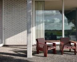 HAY Crate vikbar dyna för fåtölj, iron red