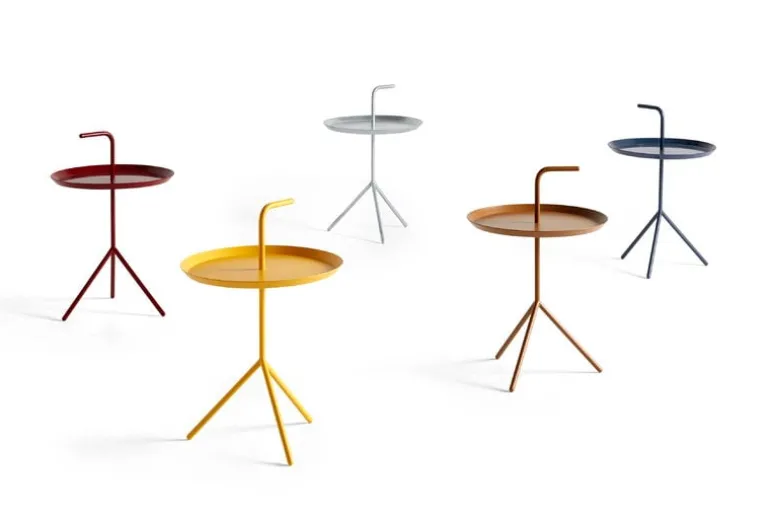 HAY DLM bord, deep blue, högglans