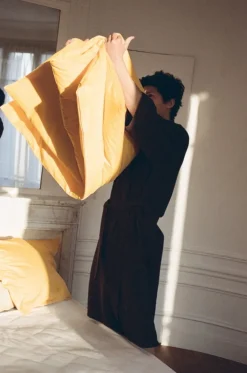 HAY Duo påslakan, gyllene gul