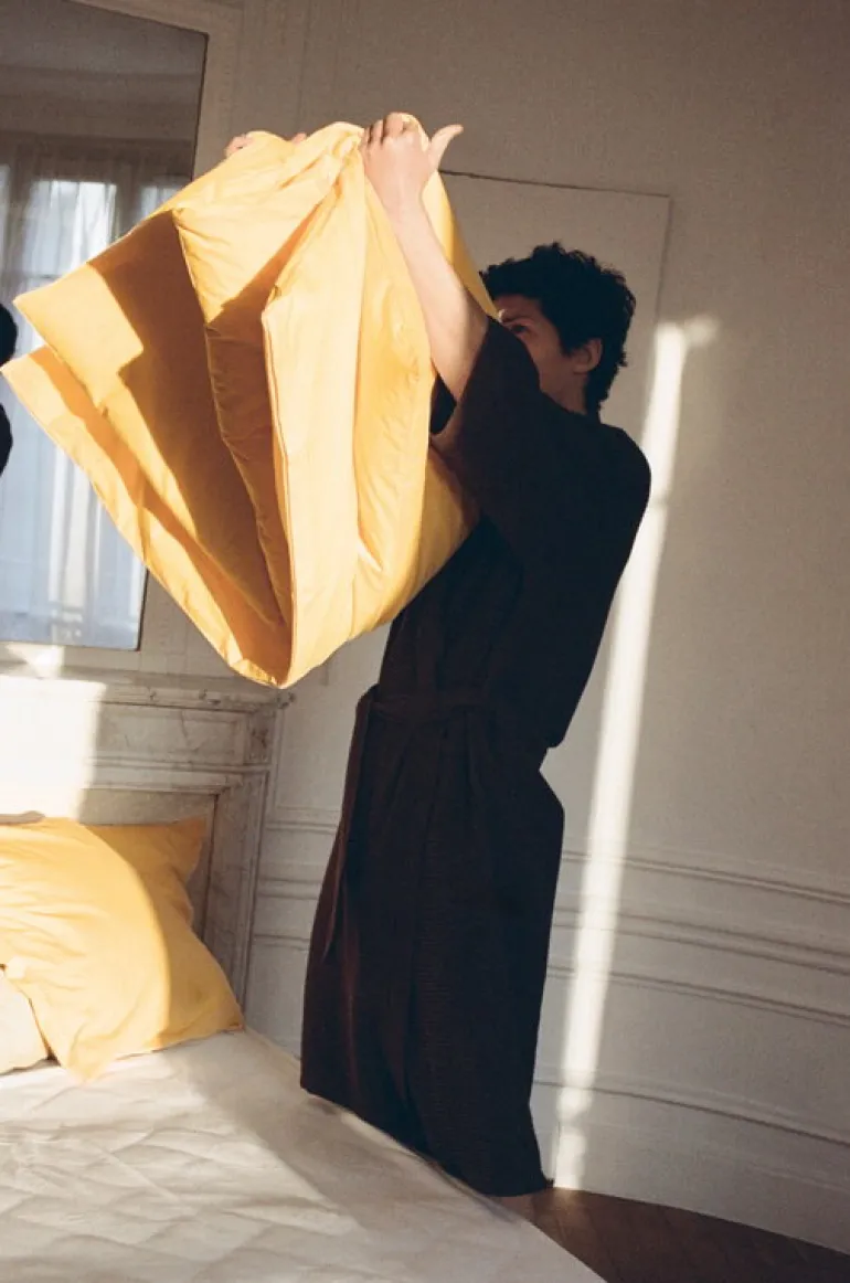 HAY Duo påslakan, gyllene gul