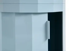 HAY Facet, skåp, lågt, dimblå