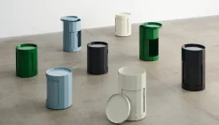 HAY Facet, skåp, lågt, dimblå