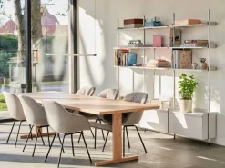 HAY Factor Linear pendel, Riktbar 1500, aluminium