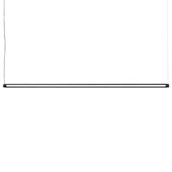 HAY Factor Linear taklampa, Diffused 1500, mjuk svart