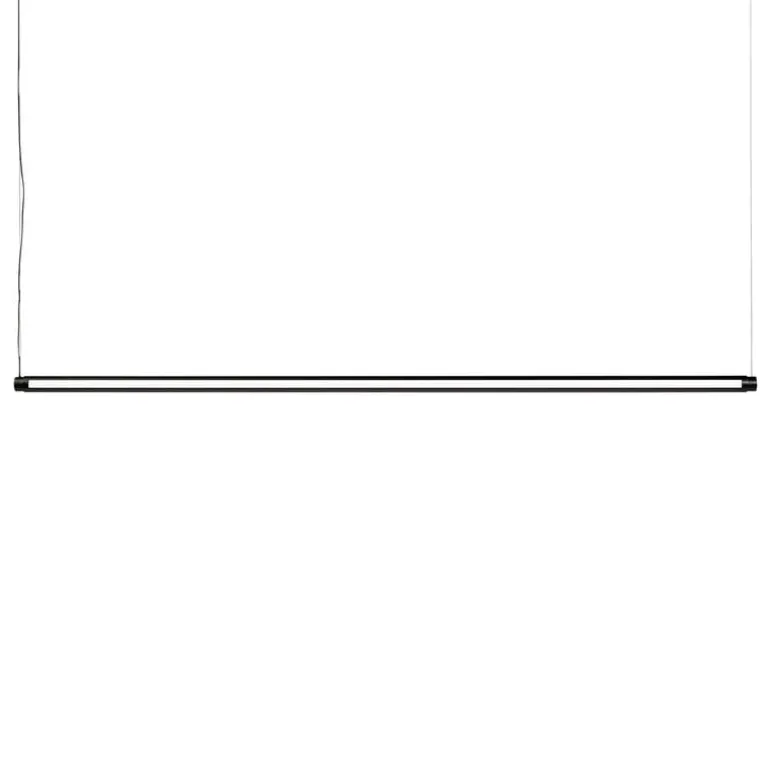HAY Factor Linear taklampa, Diffused 1500, mjuk svart