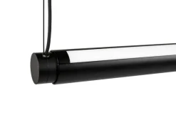 HAY Factor Linear taklampa, Diffused 1500, mjuk svart