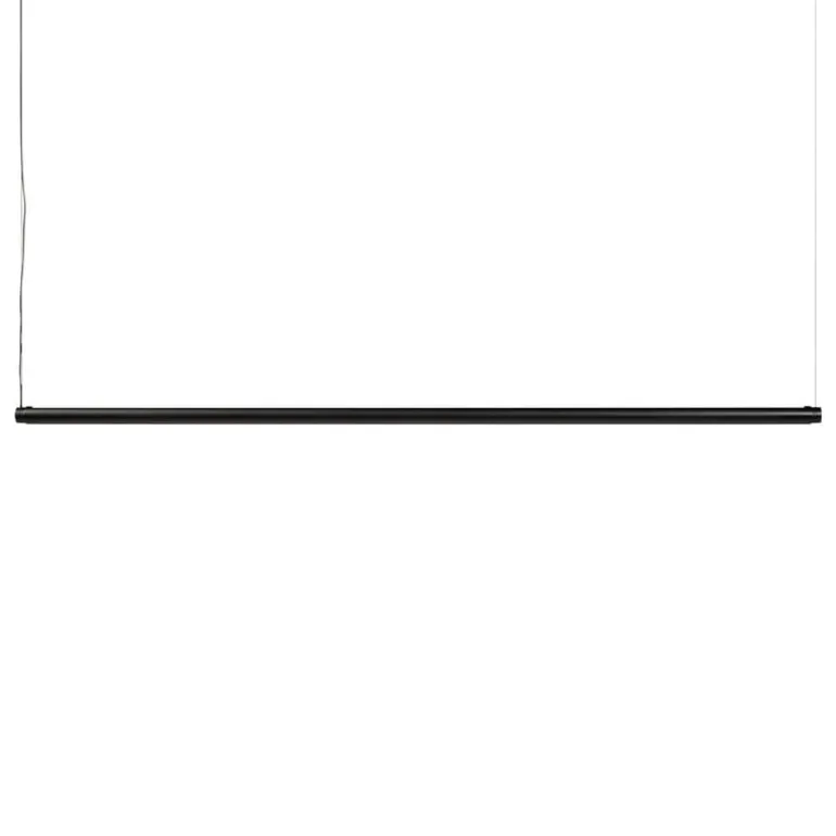 HAY Factor Linear taklampa, Diffused 1500, mjuk svart