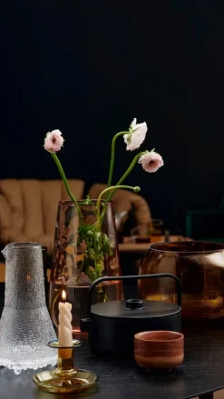 HAY Flare ljusstake, gul