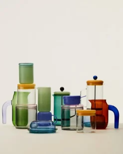 HAY Glaskaraff, M, ljusgrön jade