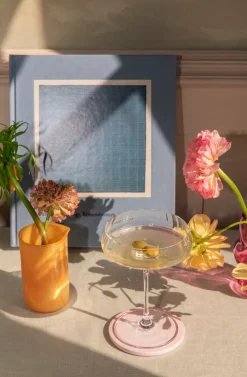 HAY Glaskaraff, S, ljusgul jade