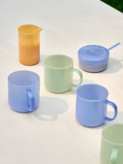 HAY Glaskaraff, S, ljusgul jade