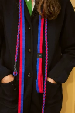 HAY HAY Dogs koppel, tvinnat, röd - blå