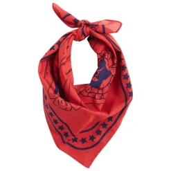 HAY HAY Dogs scarf, 55 x 55 cm, röd