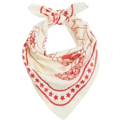 HAY HAY Dogs scarf, 55 x 55 cm, naturvit