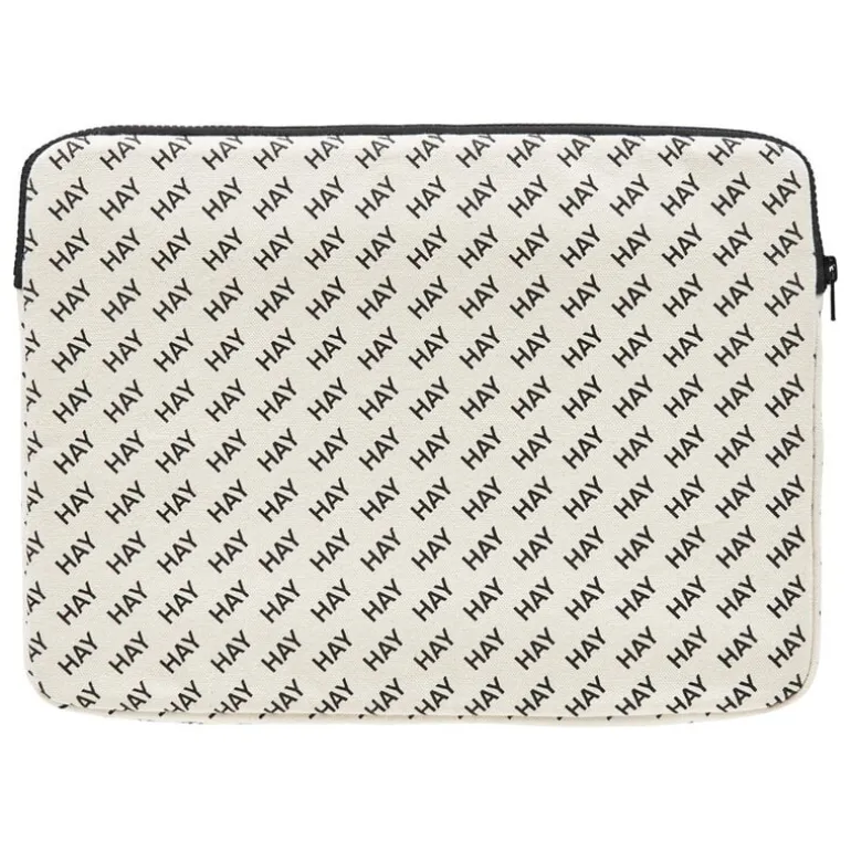 HAY HAY Logo laptopfodral, svart