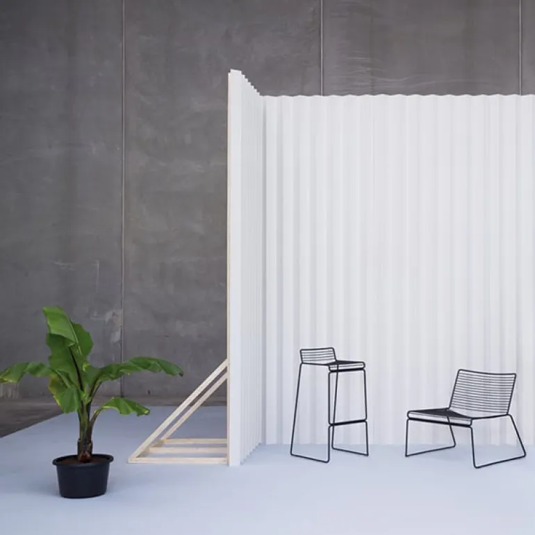 HAY Hee barstol, asfaltsgrå