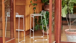 HAY Hee barstol, vit