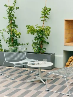 HAY Hee fåtölj, galvaniserad