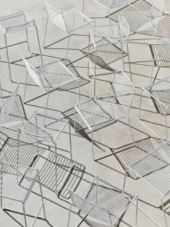 HAY Hee fåtölj, galvaniserad