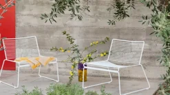 HAY Hee fåtölj, vit