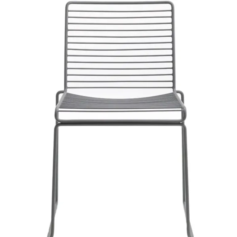 HAY Hee matstol, asphalt grey