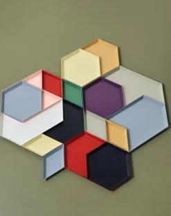 HAY Kaleido bricka S, mörkblå